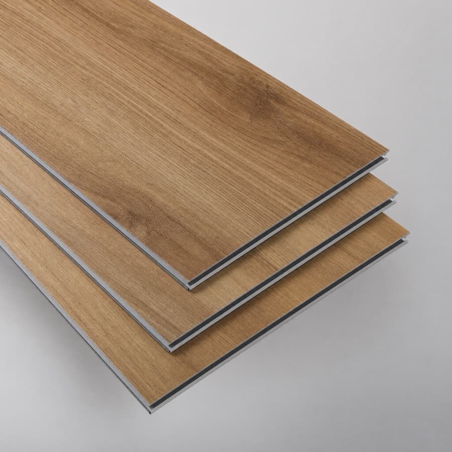 SPC flooring motif kayu pada lantai ruangan